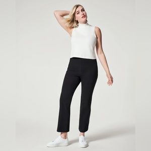 NEW SPANX on-the-go kick flare pant in black small